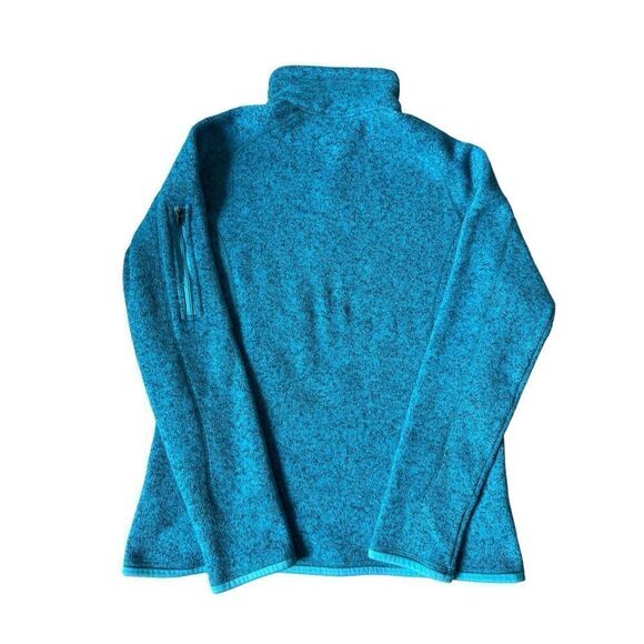 Patagonia Better Sweater 1/4 Zip Fleece Pullover size S Blue Turquoise - Picture 2 of 11